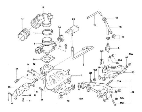 Catálogo Peças Volkswagen Golf Mk3 1.8 2.0 Ano 1994 Ate 1998