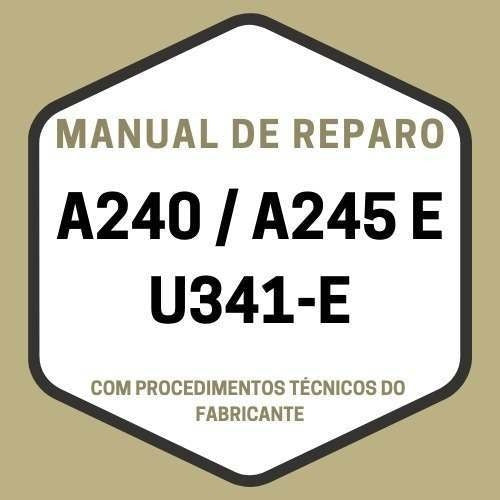 Manual Câmbio Automático A240e A245e U341e Corolla