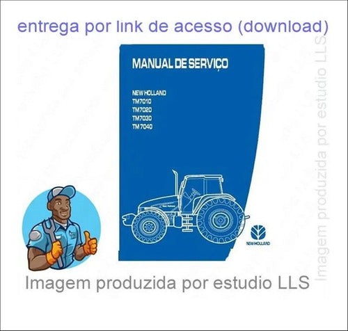 Manual Serviço Oficina Tratores New Holland Linha Tm G2