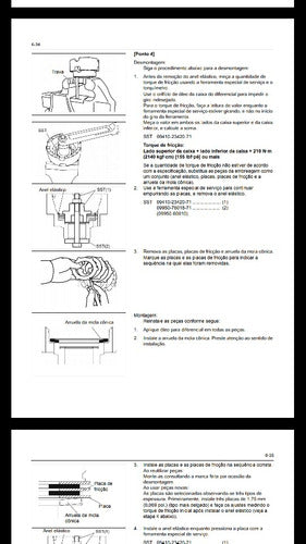 Manual De Serviço Empilhadeira Toyota 8fg/ 8fd10 ~ 30