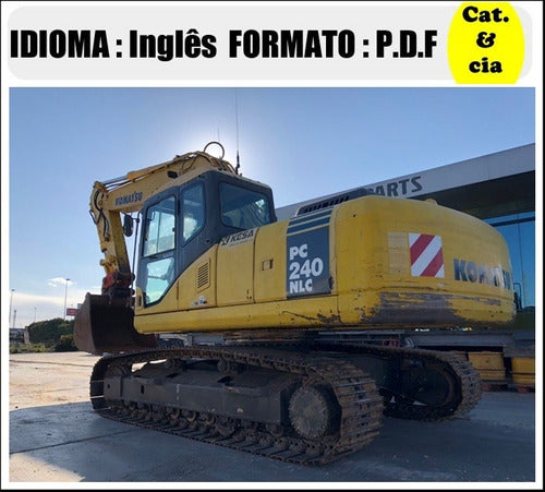 Catalogo De Pecas Escavadeiras Komatsu - Pc240nlc-7k