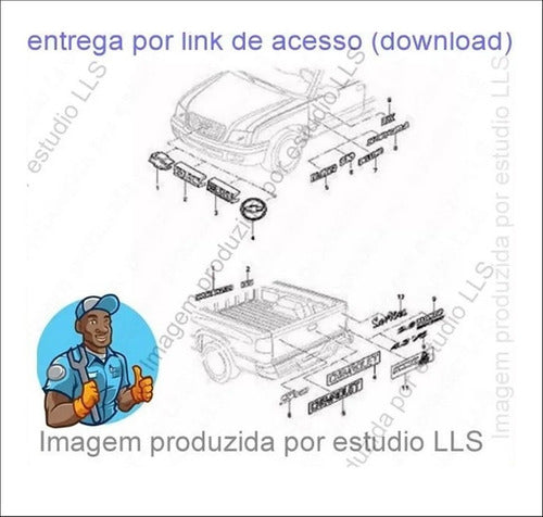 Catálogo Peças Gm Chevrolet S10 1995 - 2006