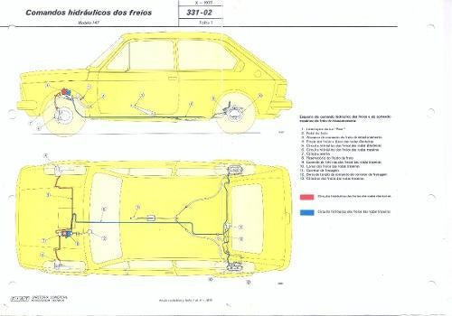 Manual Serviço Fiat 147 Oggi Cs + Catálogo Peças Completo
