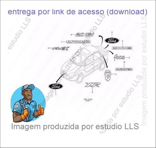 Catálogo Peças Ford Focus Zetec 1.6 Duratec 2.0 2000 - 200