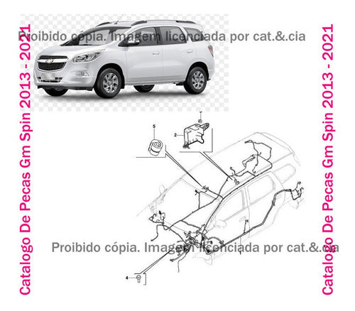 Catalogo De Pecas Gm Spin 2013 - 2021