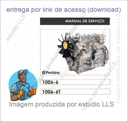 Manual Serviços Motor Perkins 1006-6 1006-6t