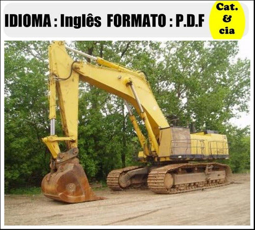 Catalogo De Pecas Escavadeiras Komatsu - Pc1100sp-6