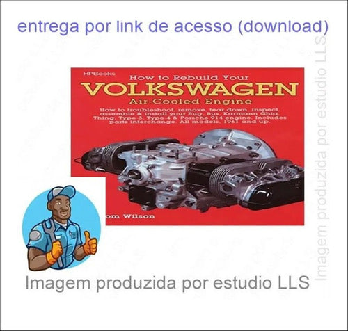 Coletânia Manutenção Reparação Vw Air Cooled - 4 Publicações