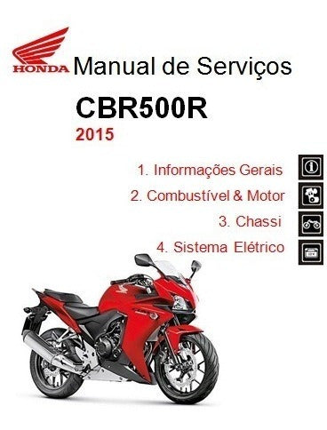 Manual De Serviços - Honda Cbr500r 2015