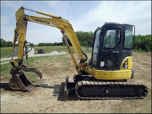 Manual De Servicos Komatsu Pc40mr-2 - Ingles