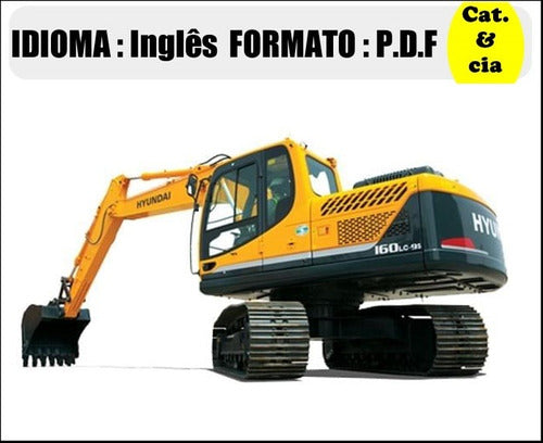 Catalogo De Pecas Escavadeira Hyundai - R160lc-9s - (ingles)