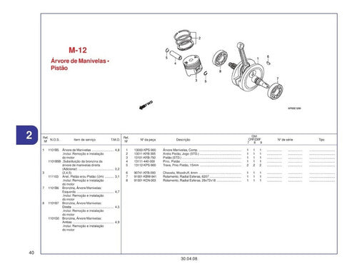 Honda Crf 230f Catalogo De Peças -