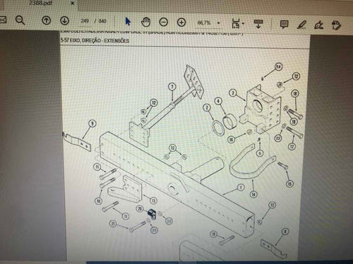 Catálogo Peças Colheitadeira Case 2388