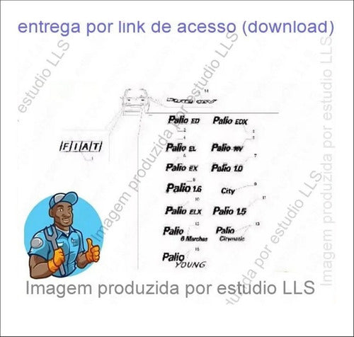 Catálogo Peças Fiat Palio 1.0 1.3 1.5 1.6 1996 - 2000