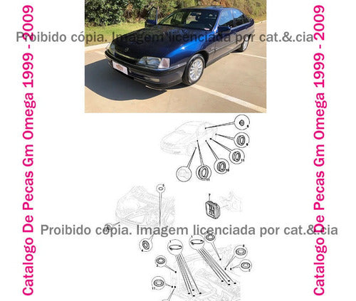 Catalogo De Pecas Gm Omega 1999 - 2009