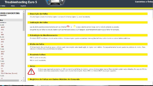 Manual De Codigos De Falhas Vw - Caminhao E Onibus Motor Man