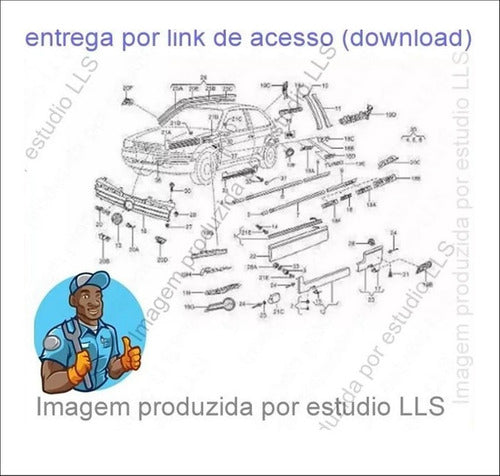 Catálogo Peças Vw Gol At 1.0 Ap 1.6 1.8 2.0 2002 - 2004