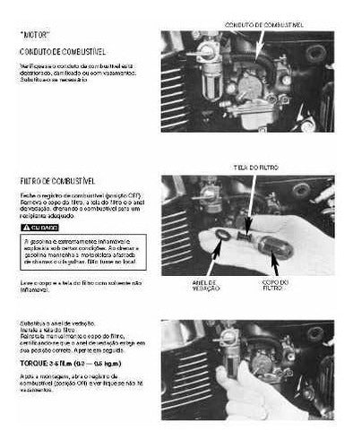 Manual Oficina Serviço Motocicleta Honda Cb 450 1983 - 1985