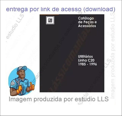 Catálogo Peças Chevrolet A20 C20 D20 D40 1985 - 1996