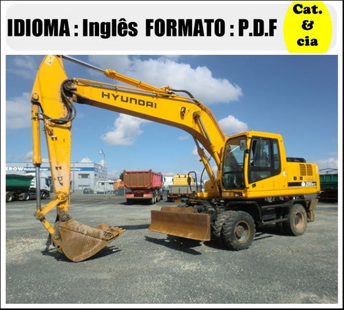 Catalogo De Pecas Escavadeira Hyundai - R200w-7- (ingles)