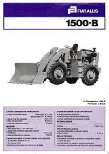 Fiatallis 1500b - Catalogo De Peças