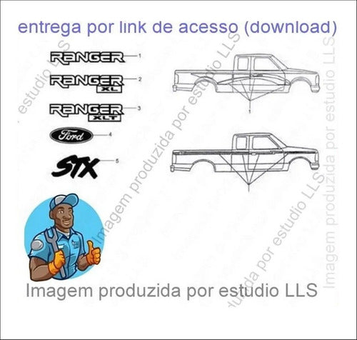 Catálogo Peças Ford Ranger 2.3 4.0 V6 1994 - 1997