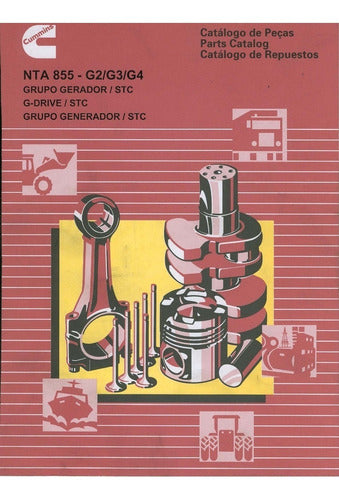 Catálogo De Peças Do Motor Cummins Nta 855 -