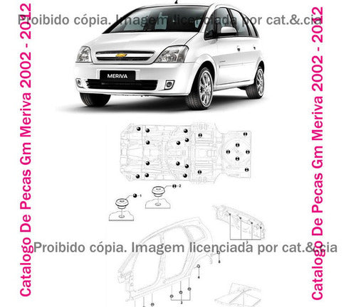Catalogo De Pecas Gm Meriva 2002 - 2012