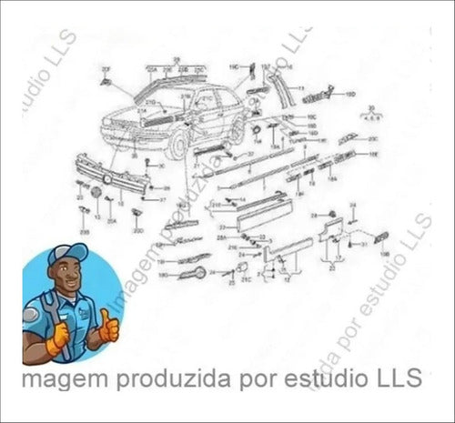 Catálogo Peças Vw Gol G2 Mi Cl Gl Gls Gti Plus 1994 - 2002