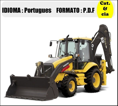 Catalogo De Pecas Retroescavadeiras Volvo - Bl61 - Pt-br