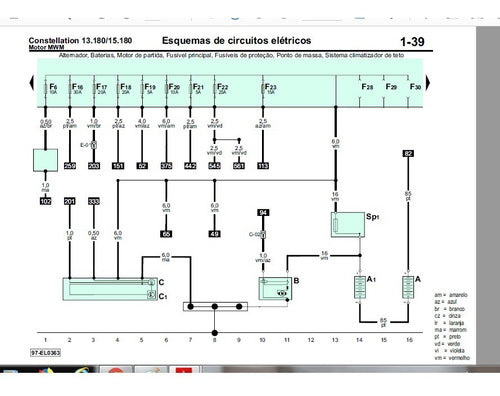 Esquema Diagrama Eletrico Constellation 13-180 15-180