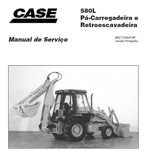Manual De Serviço Retroescavadeira Case 580L