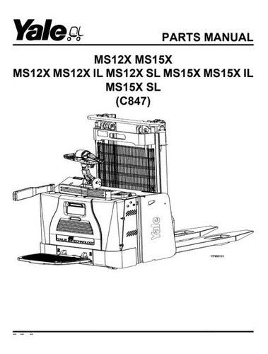 Manual Pecas Yale Ms12x Ms15x Serie C874 198pg
