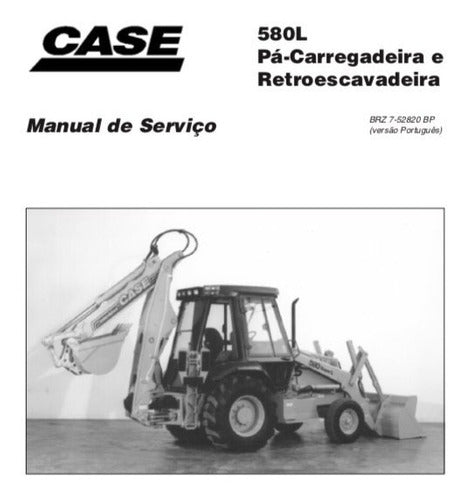 Manual De Serviço - Pá E Retroescavadeira 580l