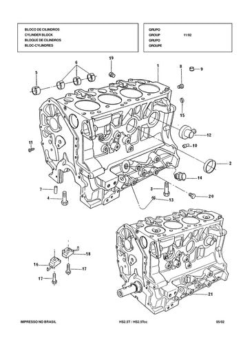 Maxion Catálogo De Peças Motor Hs 2.5 -