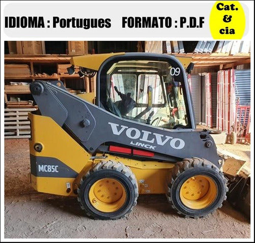 Catalogo De Pecas Minicarregadeiras Volvo - Mc85c - Pt-br