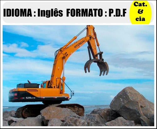 Catalogo De Pecas Escavadeira Hyundai - R520lc-9s - (ingles)