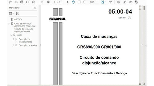 Manual Serviço Cx Cambio Scania - Gr/grs/grsh/grso