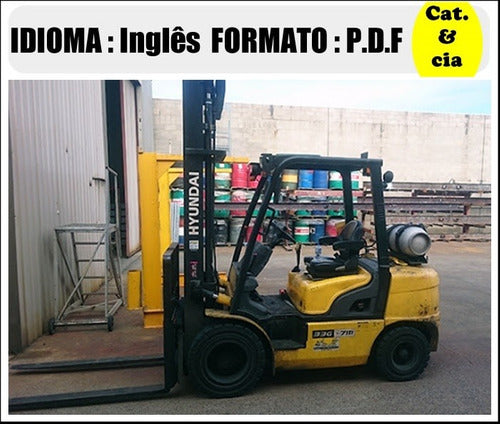 Catalogo De Pecas Empilhadeira Hyundai -25-30-33g-7m - (ing