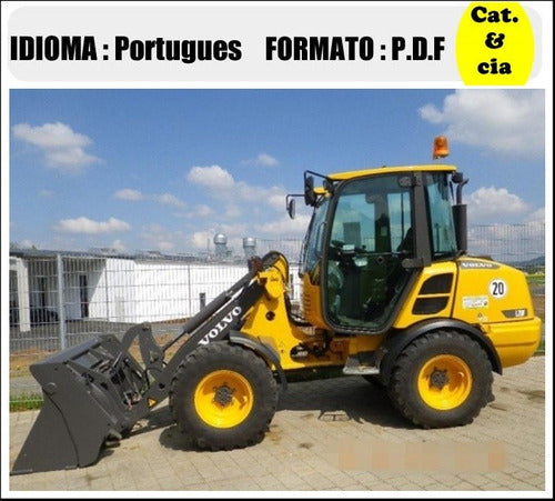 Catalogo De Pecas Carregadeira Sob Roda Comp Volvo - L20f -