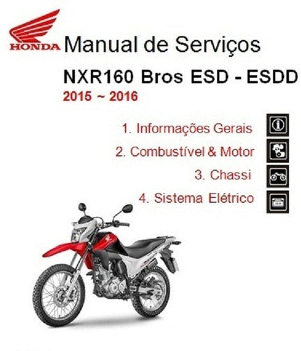 Manual De Serviços Nxr160 Bros 2015/2016