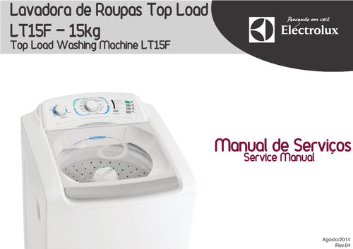 Manual De Serviços Lavadora Electrolux Lt15f -
