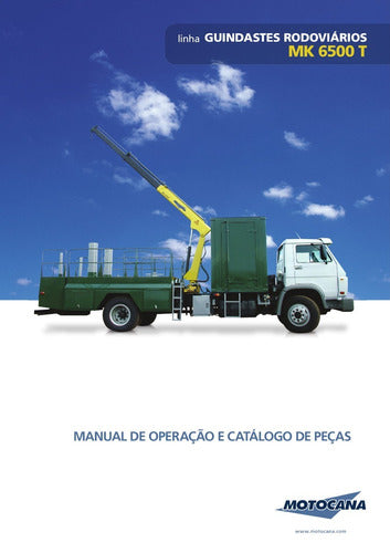 Manual E Catálogo De Peças Guindaste Mk6500t -