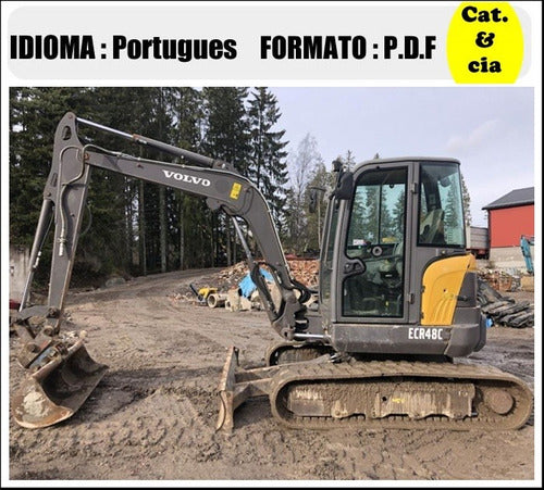Catalogo De Pecas Escavadeiras Compactas Volvo - Ecr48c