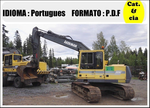 Catalogo De Pecas Escavadeiras Volvo - Ec150 Akerman - Pt-br