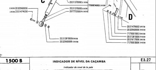 Fiatallis 1500b - Catalogo De Peças