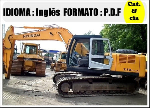 Catalogo De Pecas Escavadeira Hyundai - R210lc - 7a- (ingles