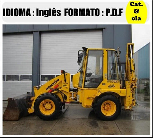 Catalogo De Pecas Retroescavadeiras Komatsu - Wb70a-1