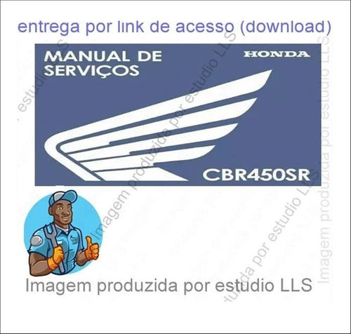 Manual Oficina Serviço Catálogo Peças Honda Cbr 450 Sr 19
