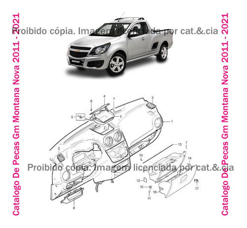 Catalogo De Pecas Gm Montana Nova 2011 - 2021